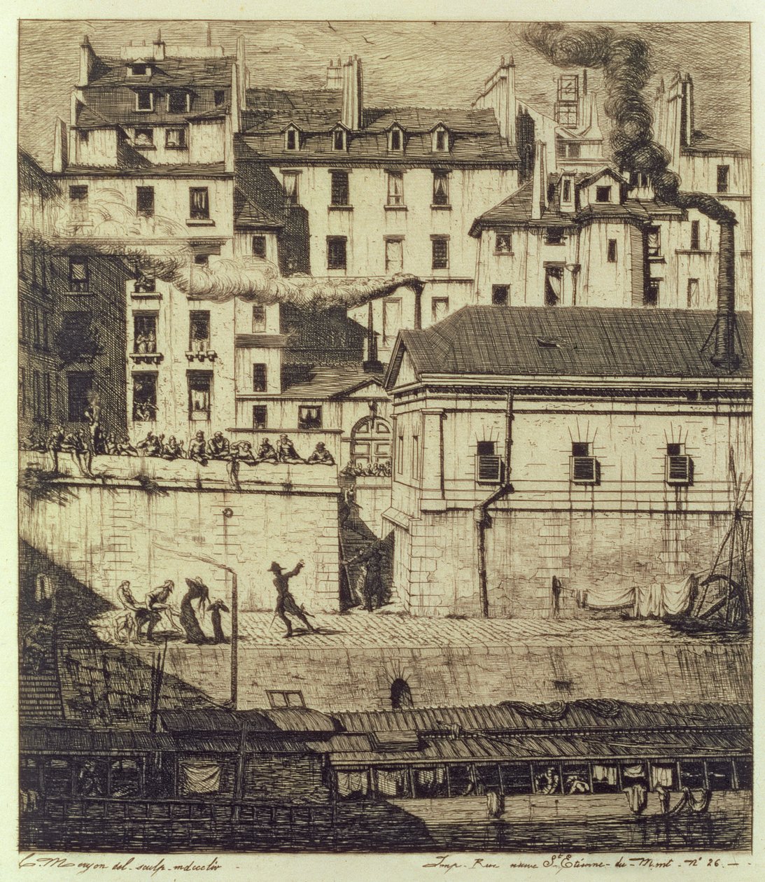 Likhuset av Charles Meryon
