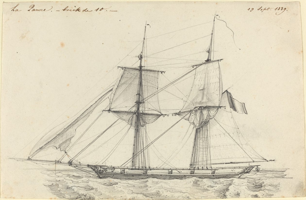 La Panne av Charles Meryon