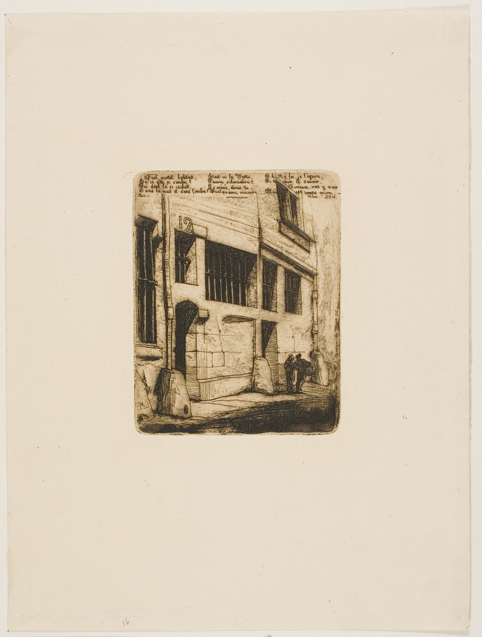 Bad Boys Street av Charles Meryon