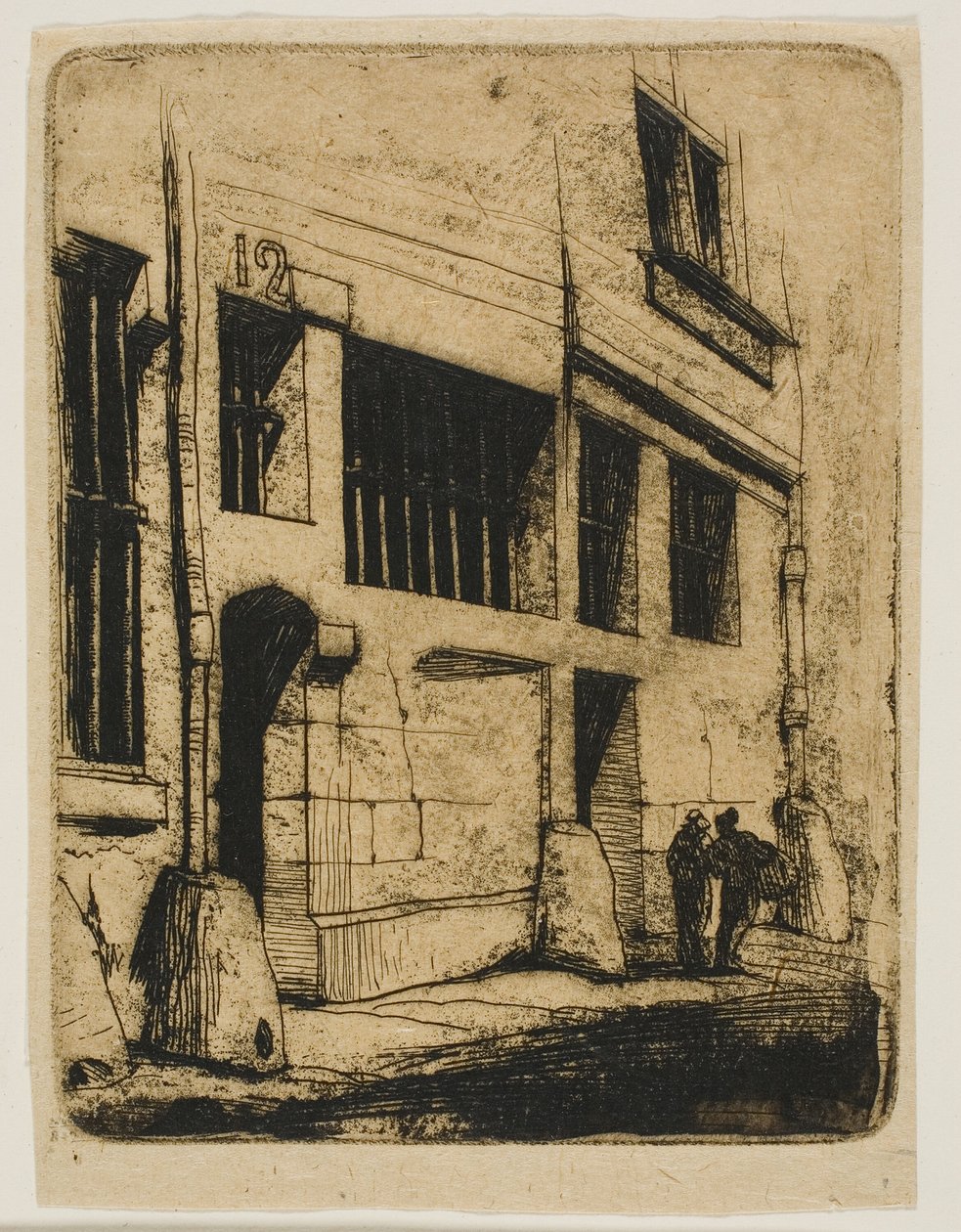 Bad Boys Street av Charles Meryon