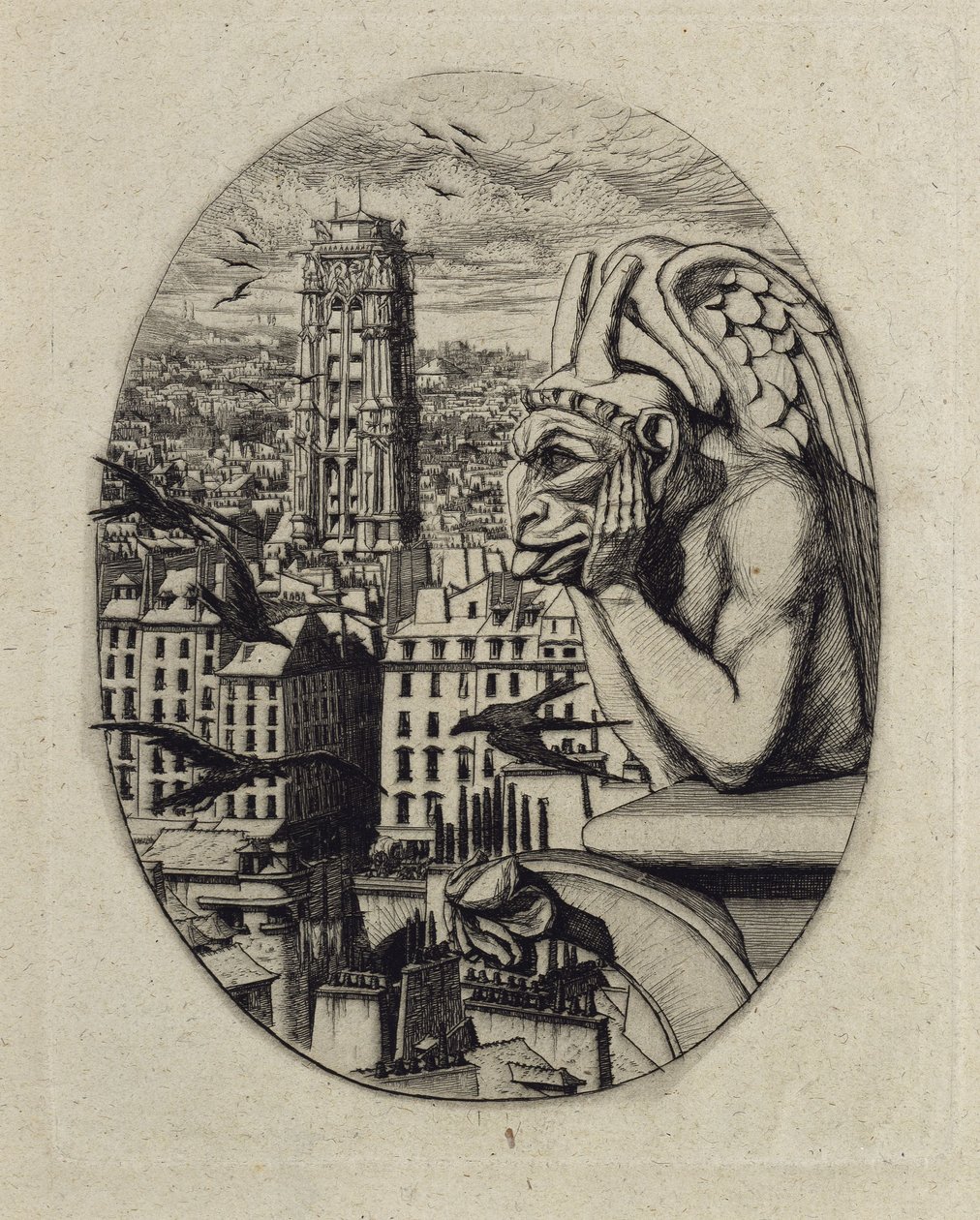 Strygen av Charles Meryon