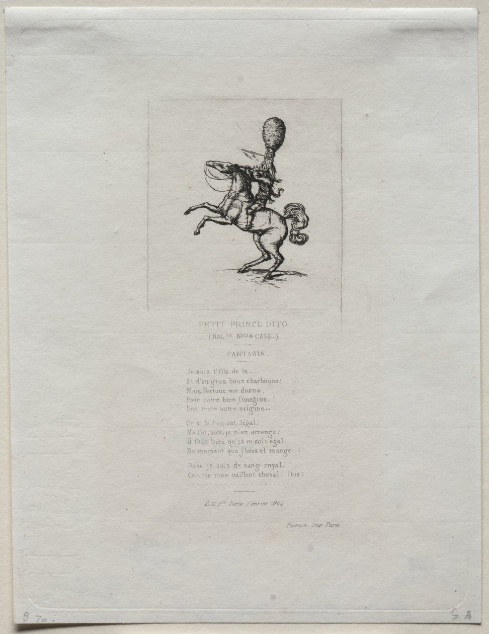 Lille prins her av Charles Meryon