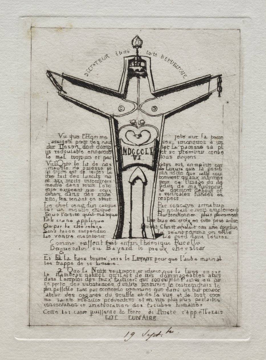Måneloven av Charles Meryon