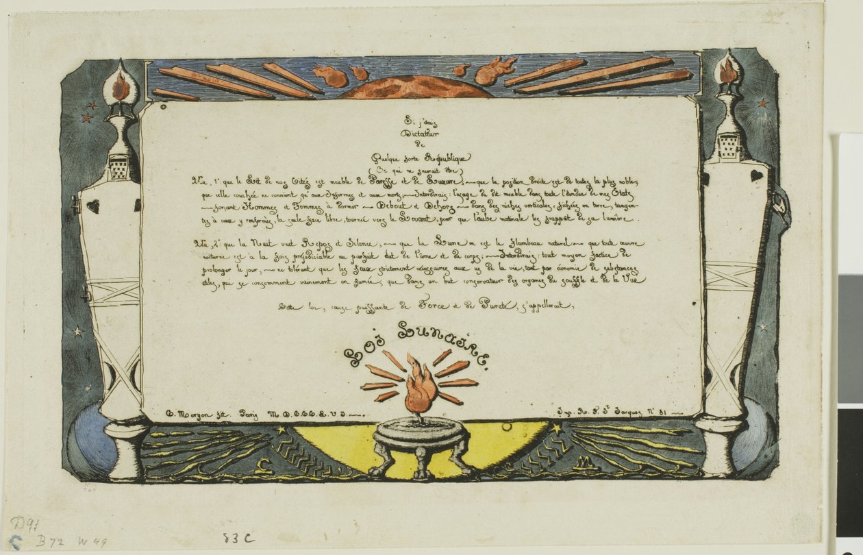 Måneloven, nei. 1 av Charles Meryon