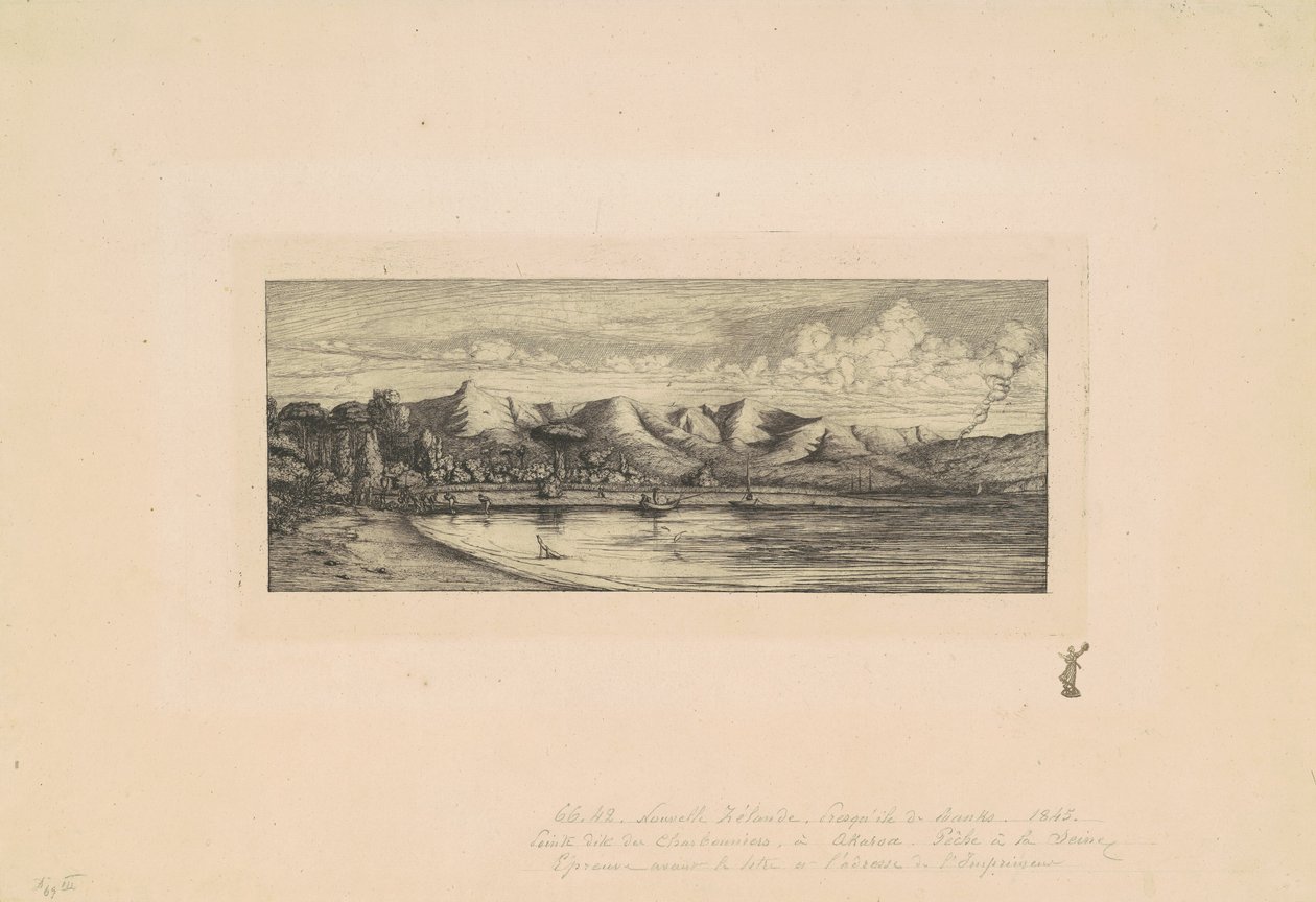 New Zealand, Banks Peninsula (utsikt over Collier