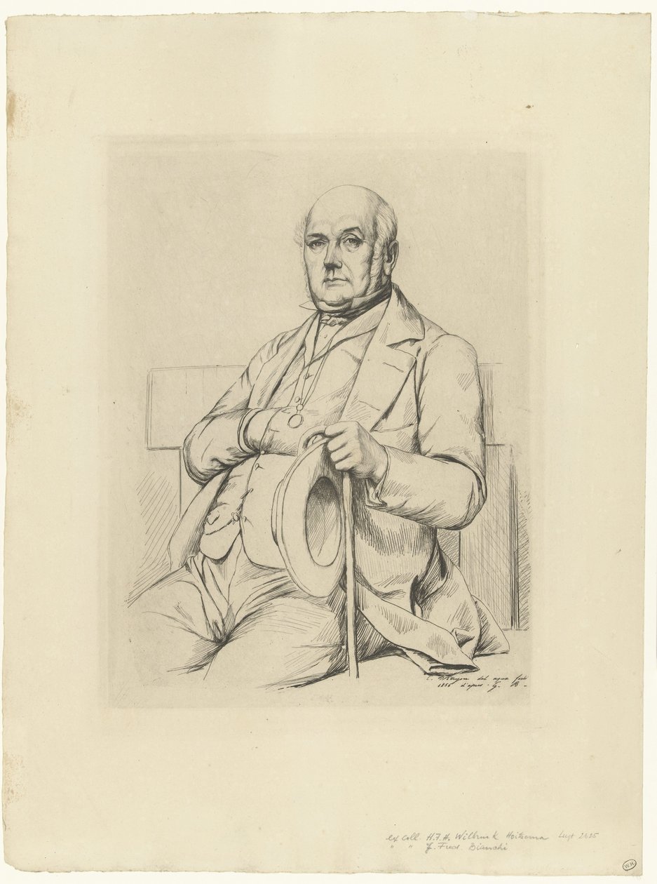 Portrett av Casimir Le Conte av Charles Meryon