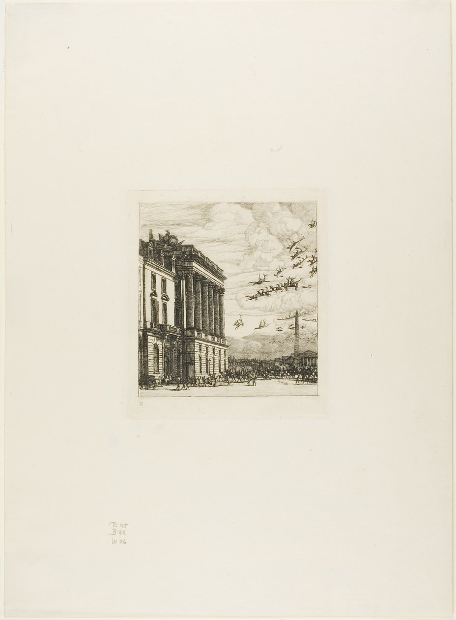 Admiralitetet, Paris av Charles Meryon