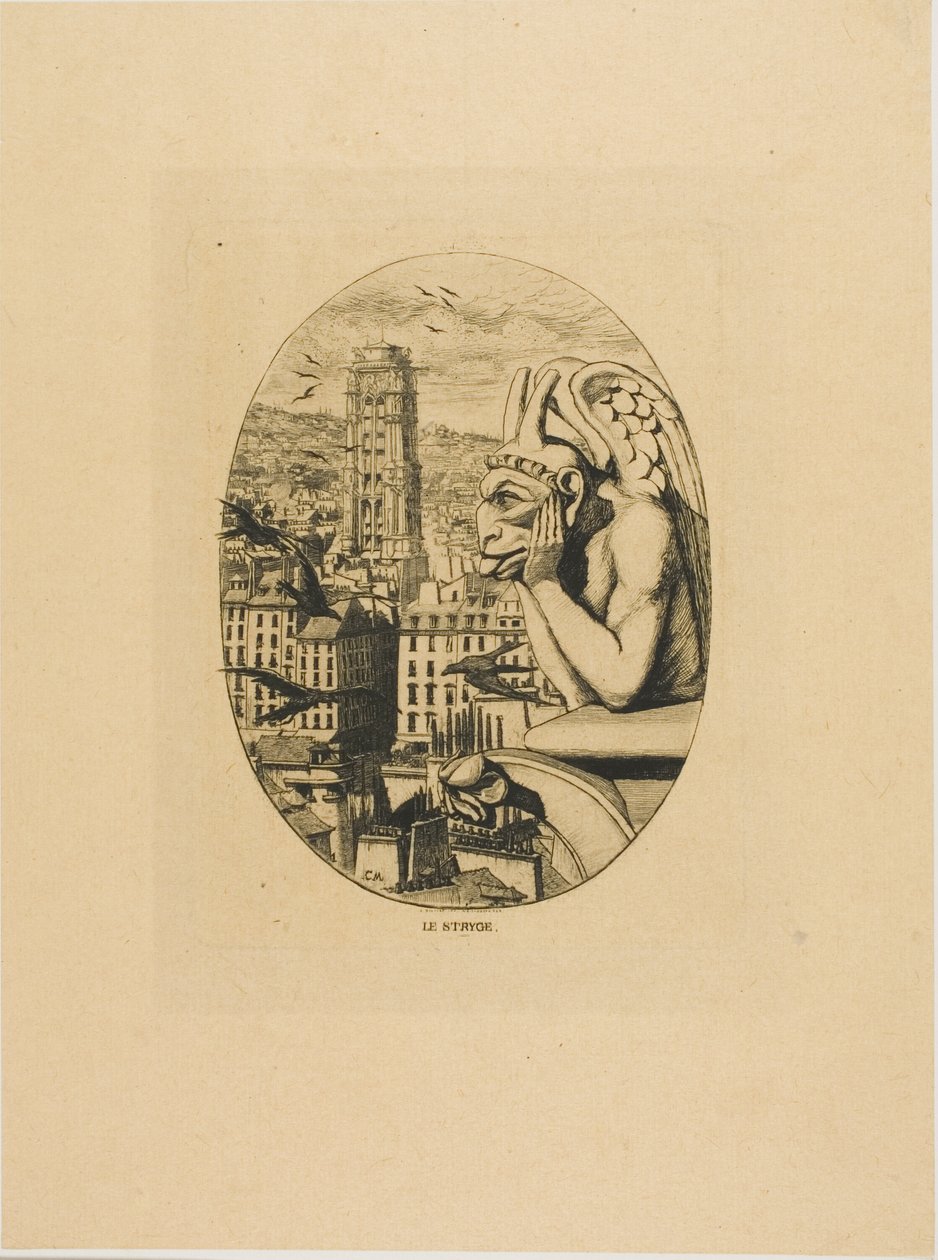 Vampyren av Charles Meryon