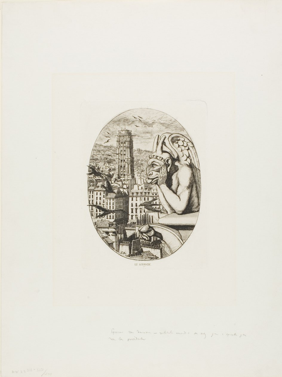 Vampyren av Charles Meryon