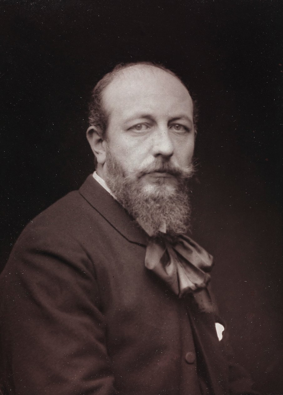 Kunstnerisk og biografisk album, 6. årgang, Salong 1885; portrett av den franske maleren Roger Jourdain (1845-1918) av Charles Michelez