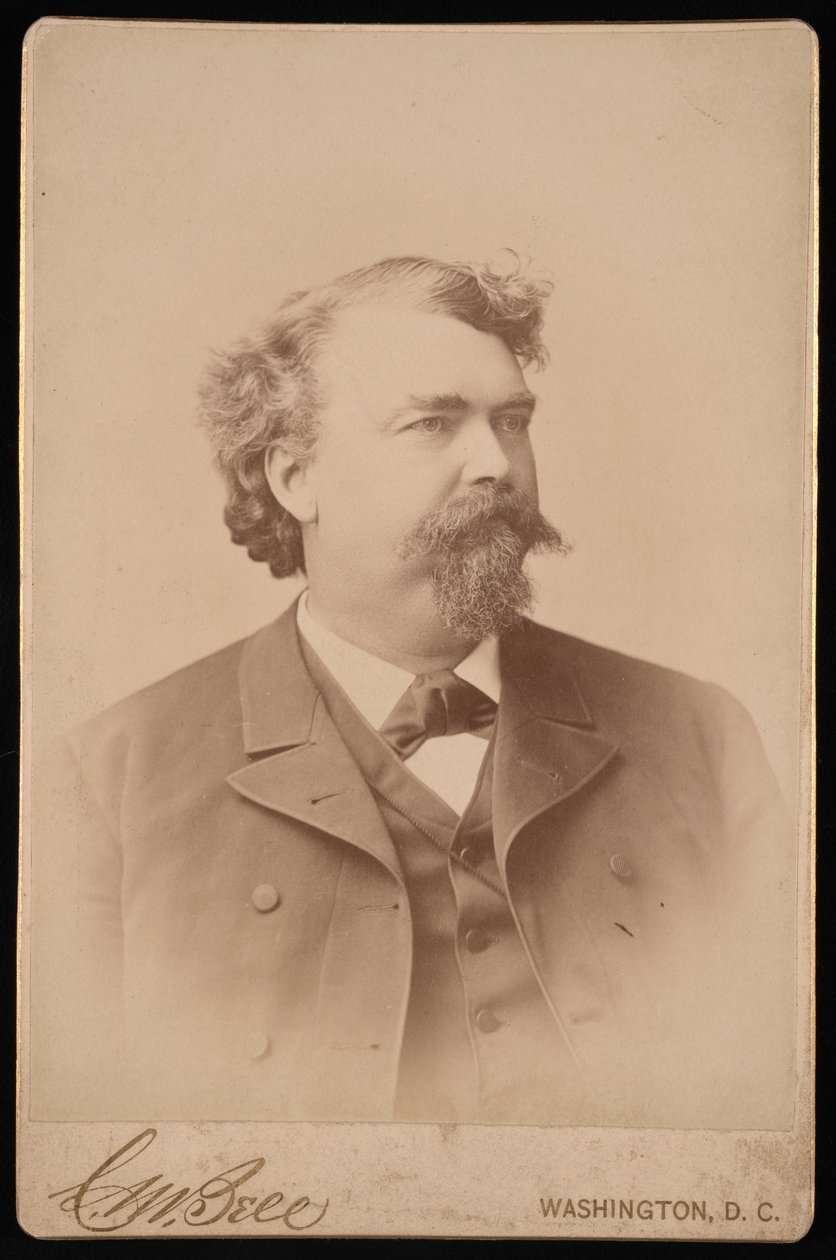 Portrett av Alexander Brown 1843-1906, før 1893. av Charles Milton Bell