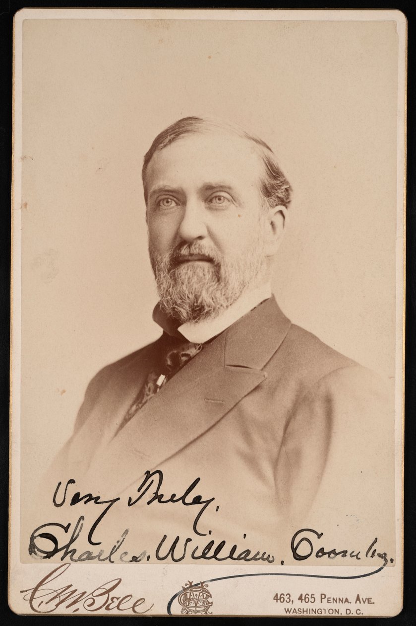 Portrett av Charles William Coombs, før 1893. av Charles Milton Bell