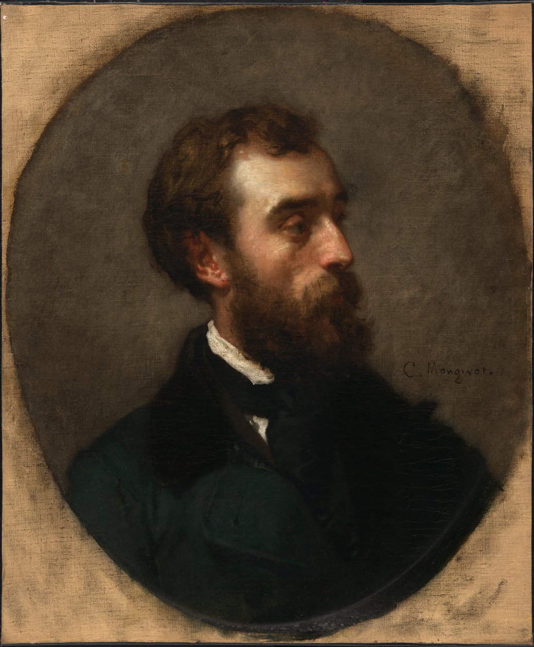 William Morris Hunt, ca. 1850. av Charles Monginot