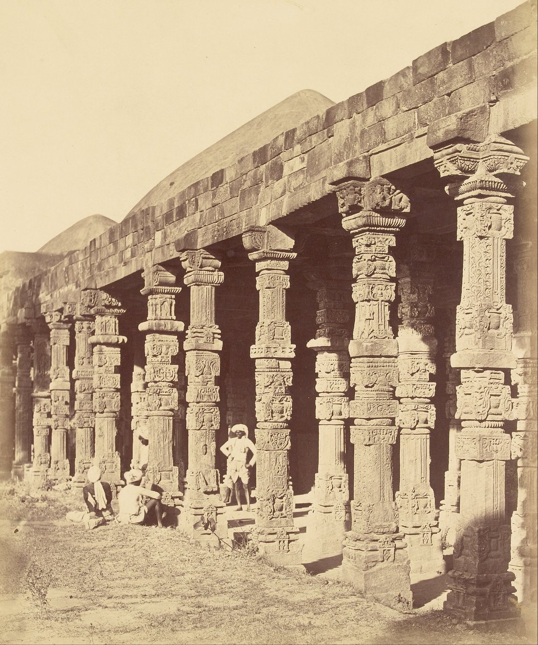 Utsikt over Tughlaqabad Fort av Charles Moravia