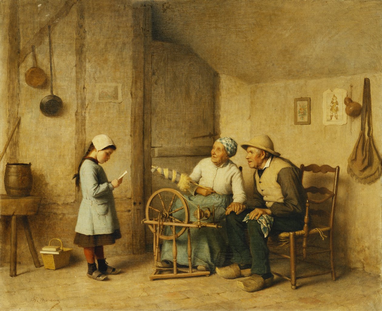 De stolte besteforeldre, av Charles Moreau