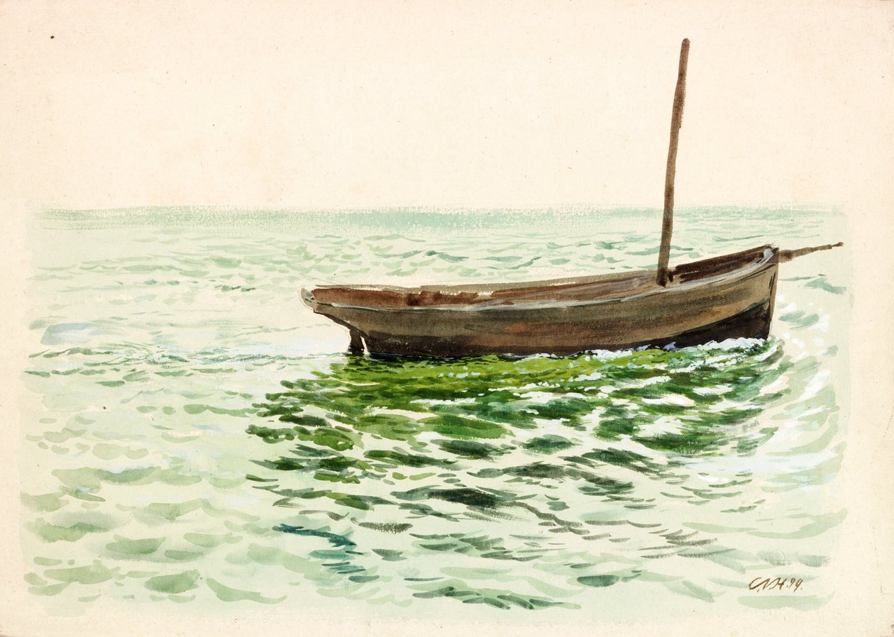 Jolle (kroppsfarge) av Charles Napier Hemy
