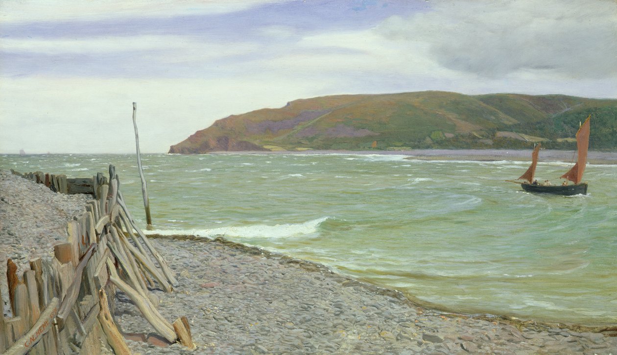 Porlock Bay, 1891 av Charles Napier Hemy