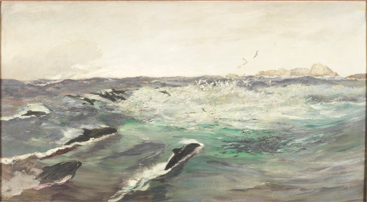 Niser som jager makrell av Charles Napier Hemy