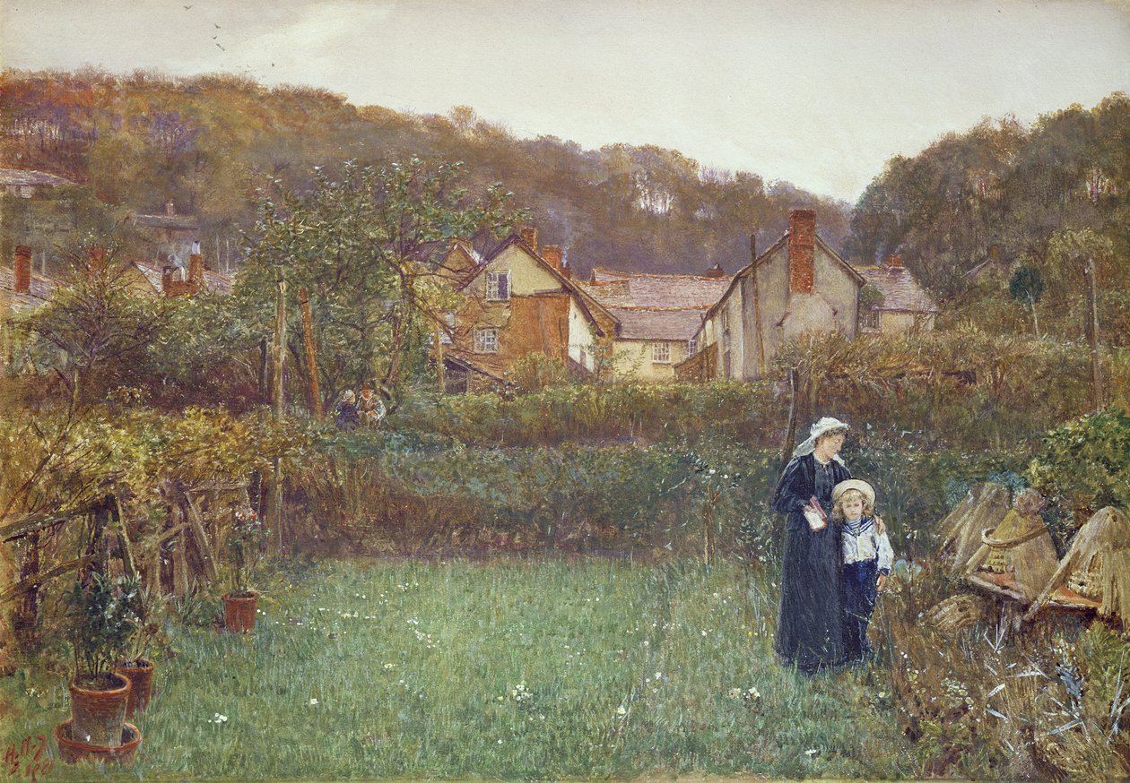 Å fortelle biene av Charles Napier Hemy