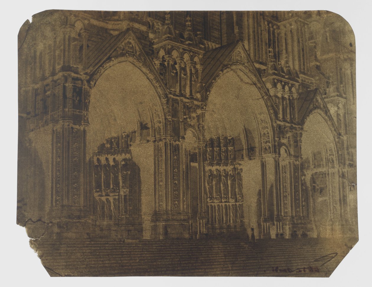 Portal på sørsiden av katedralen i Chartres av Charles Nègre