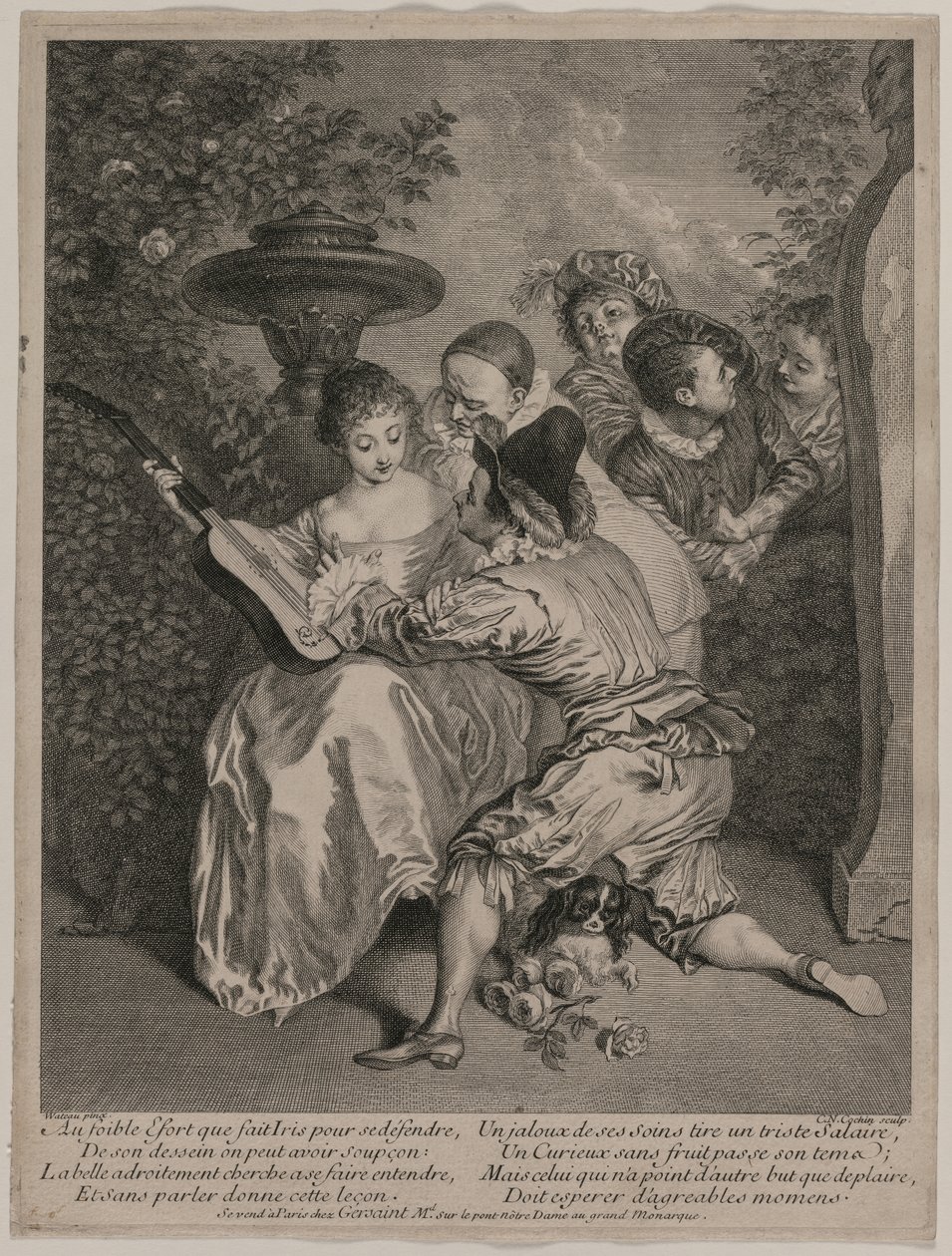 Romantikeren av Charles Nicolas Cochin