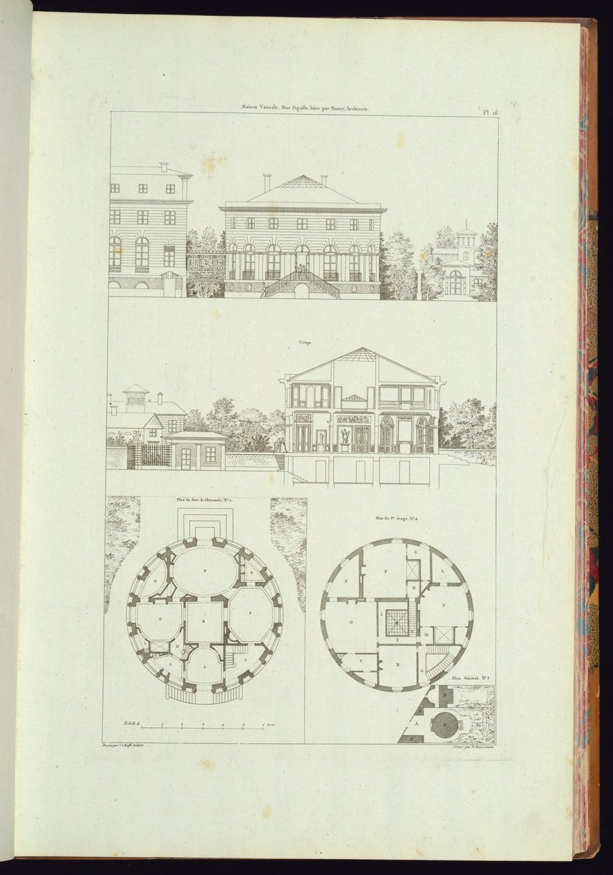 Innbundet utskrift (Frankrike) av Charles Nicolas Ransonnette