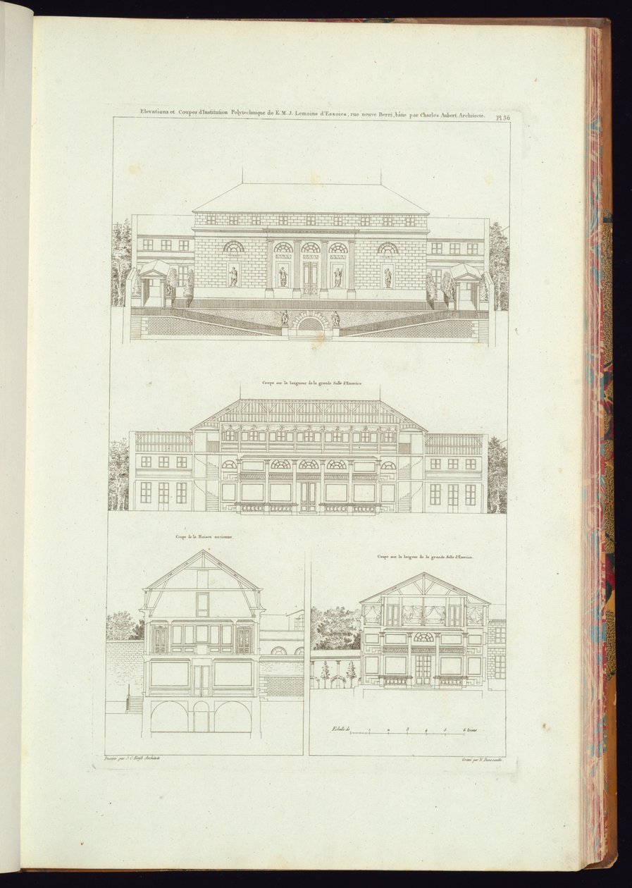 Innbundet utskrift (Frankrike) av Charles Nicolas Ransonnette