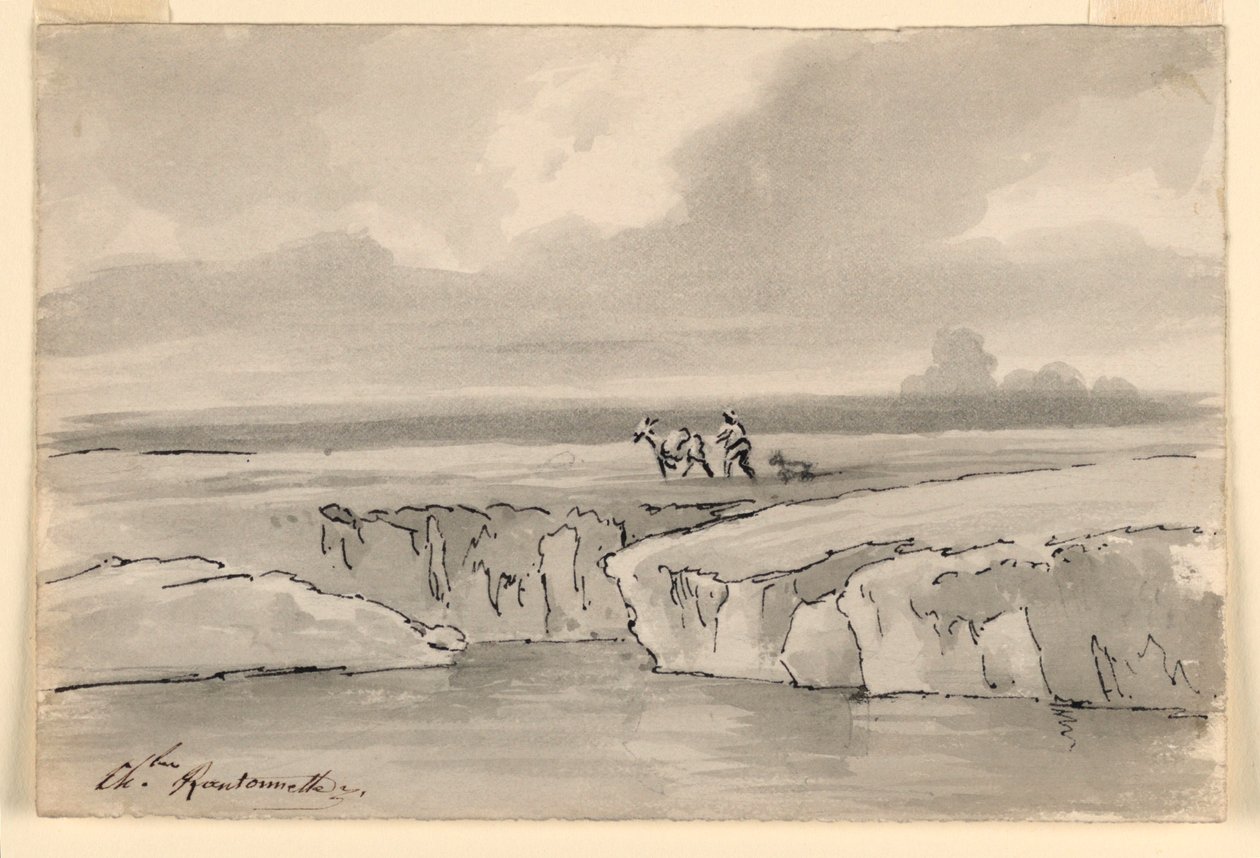 Landskap av Charles Nicolas Ransonnette