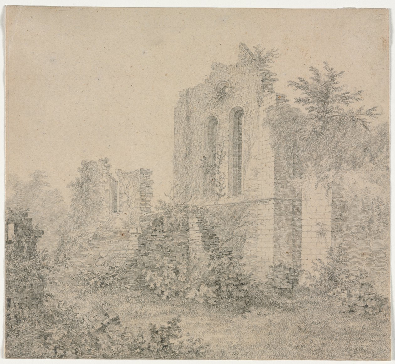 Ruinene av et kloster av Charles Norris