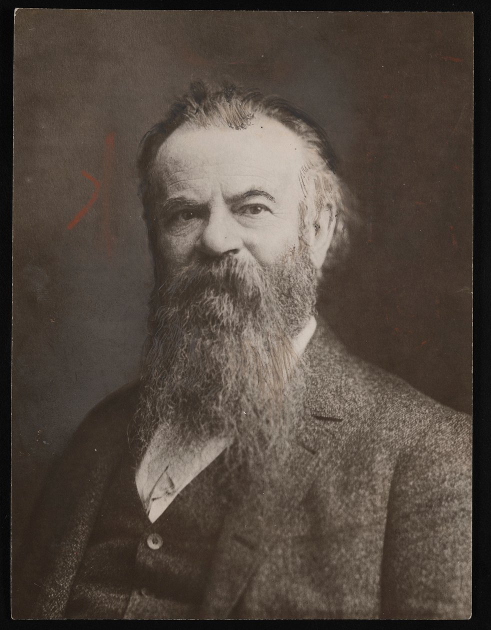 Portrett av John Wesley Powell 1834-1902, 1885. av Charles Parker