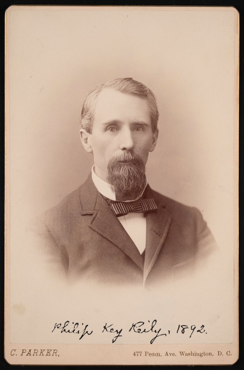 Portrett av Philip Key Reily 1829-1910, 1892. av Charles Parker