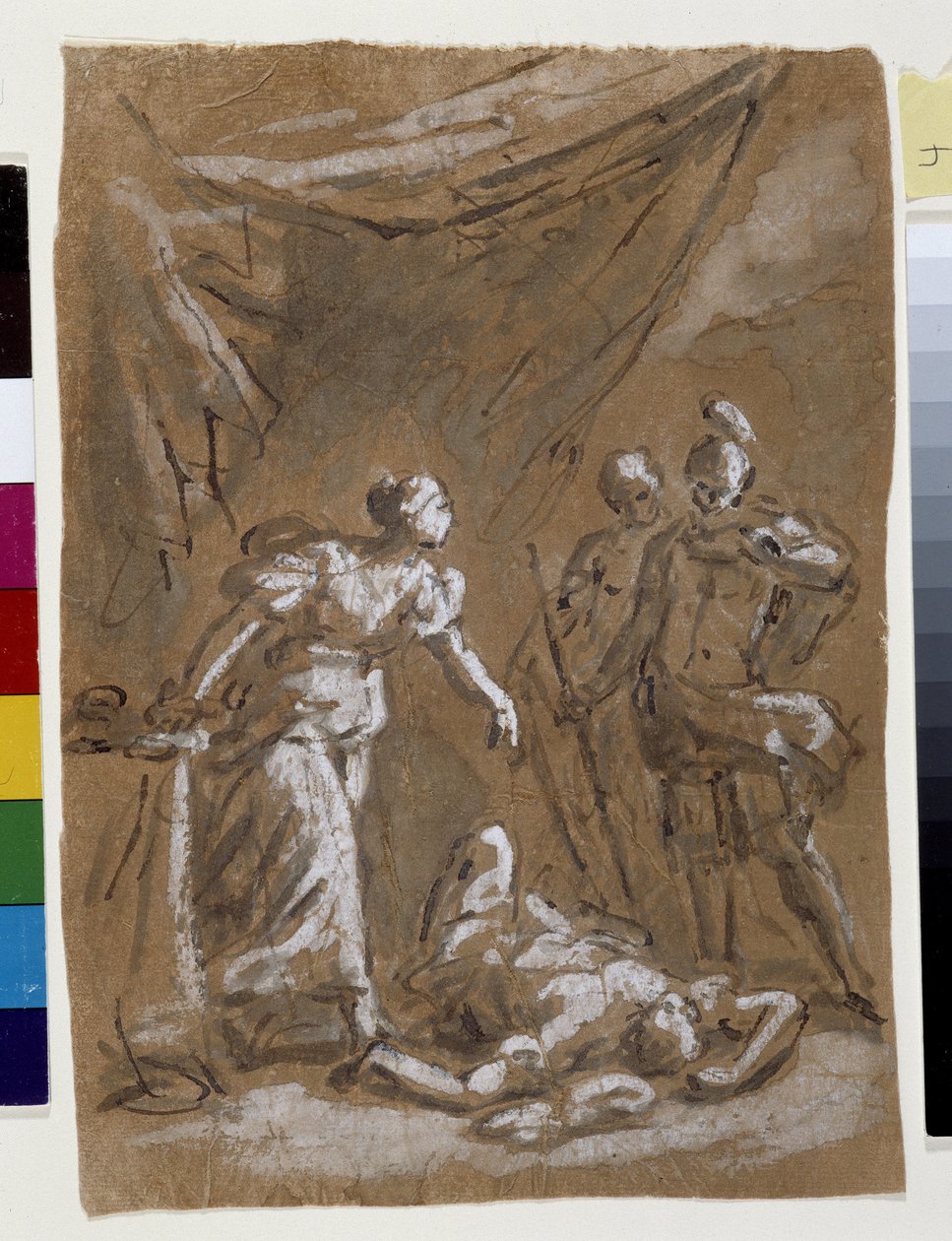 Judith og Holopherne (tegning) av Charles Parrocel