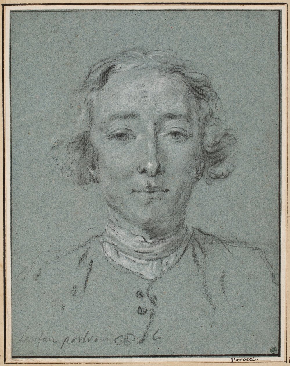 Portrett av kunstneren Pierre Lenfant av Charles Parrocel