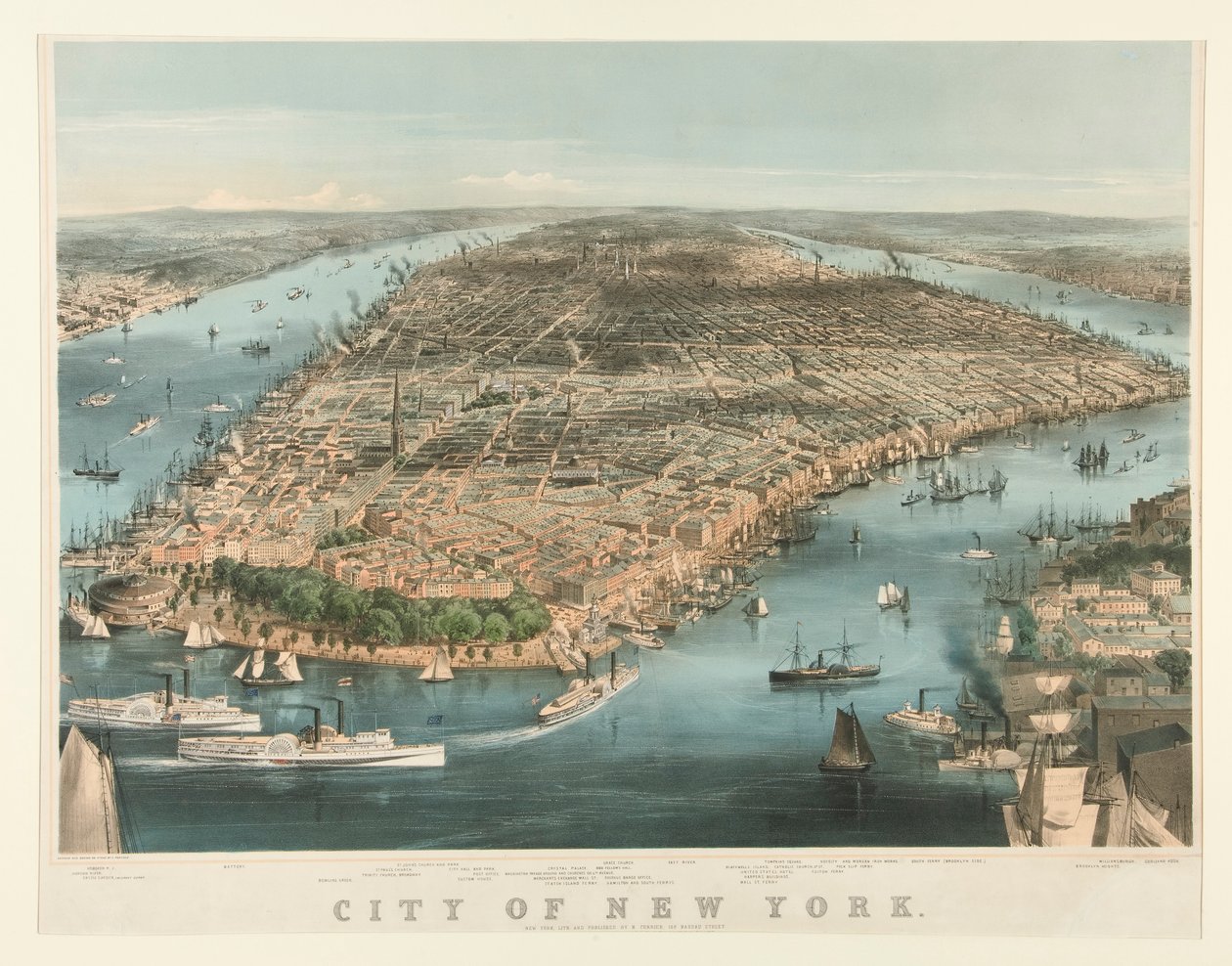 Byen New York av Charles Parsons