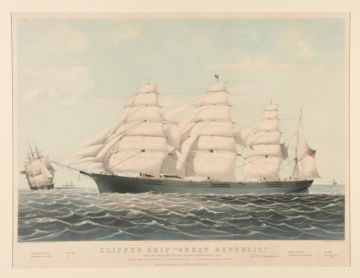 Clipperskip av Charles Parsons
