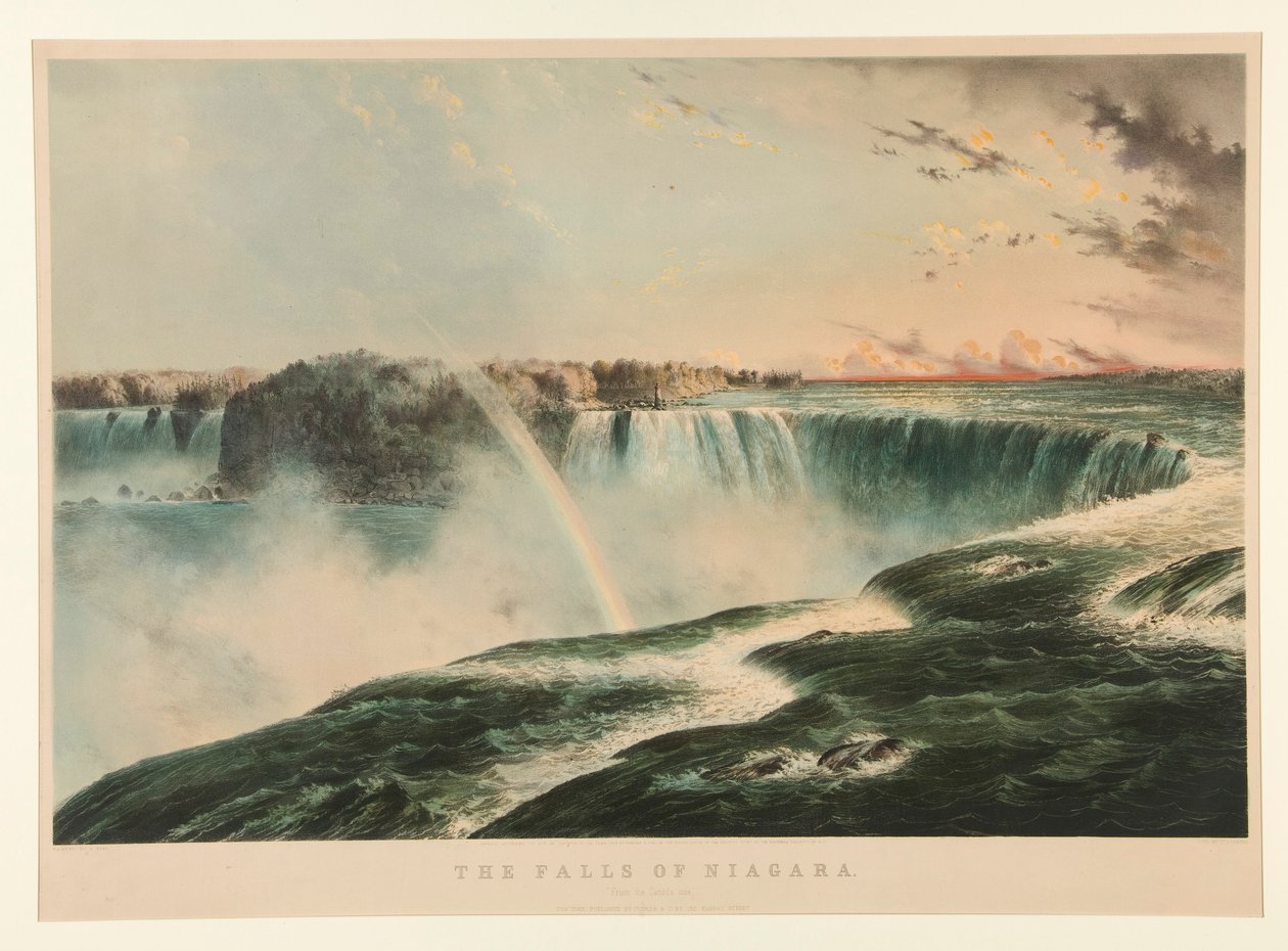 Niagarafallene fra Canada-siden av Charles Parsons