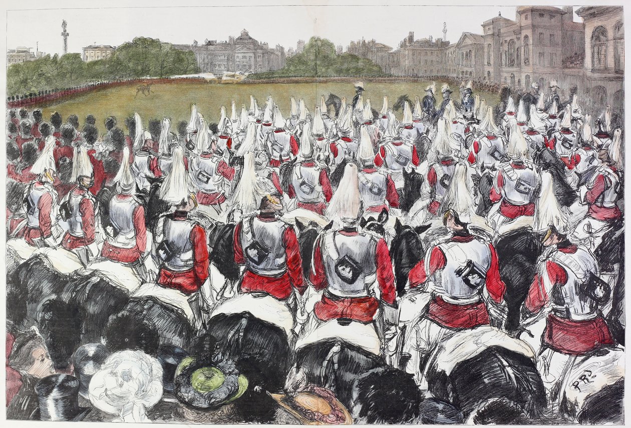 Queens bursdag i London av Charles Paul Renouard