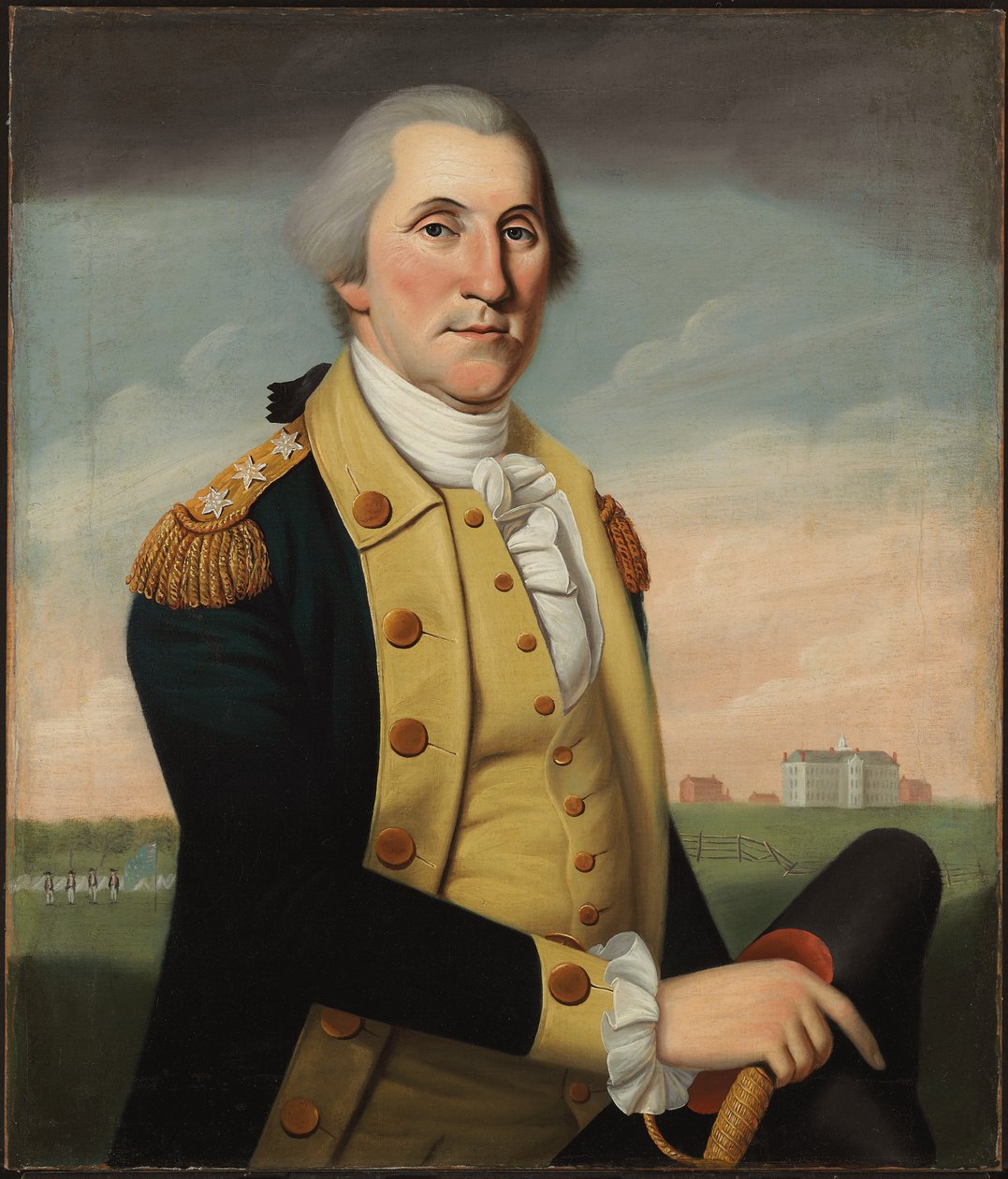 George Washington i Princeton av Charles Peale Polk