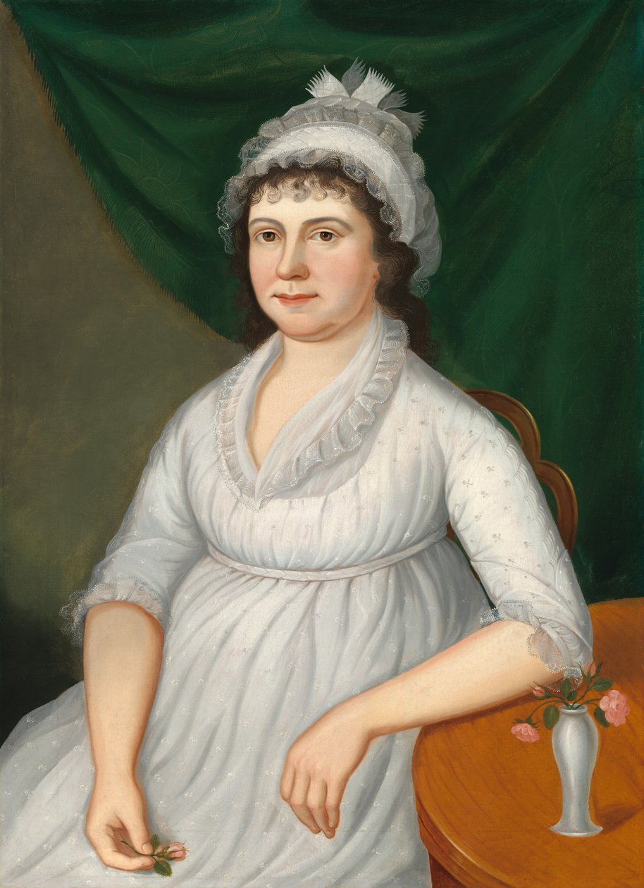 Hannah Lemmon Corcoran Mrs. Thomas Corcoran, ca. 18021810. av Charles Peale Polk
