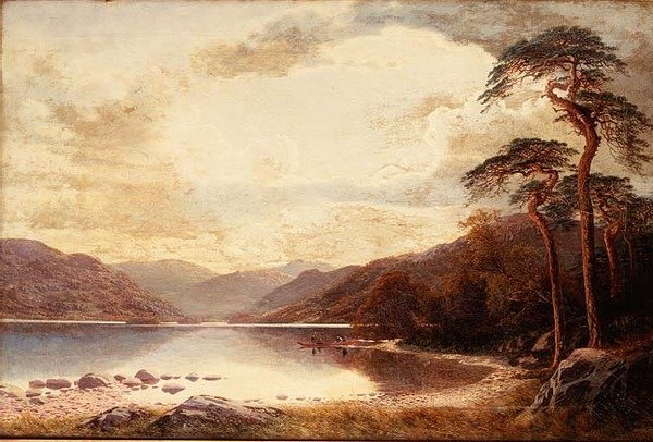 Utsikt over Lower Lake, Killarney av Charles Pettit