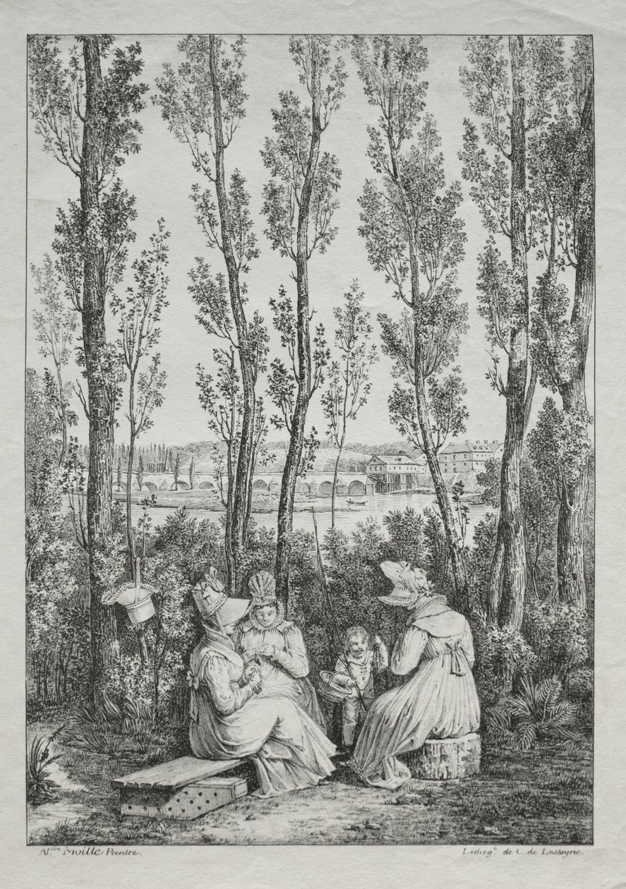 Pikniken. av Charles Philibert Lasteyrie du Saillant