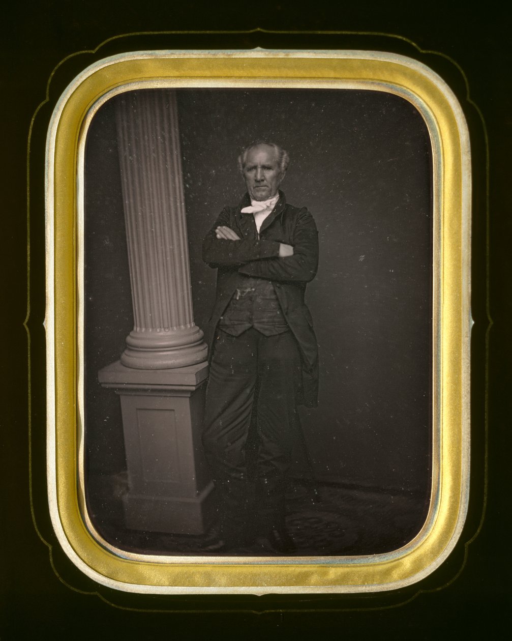 Samuel Houston, 1851 (daguerreotypi) av Charles R. and Henry W. 1823 65 Meade