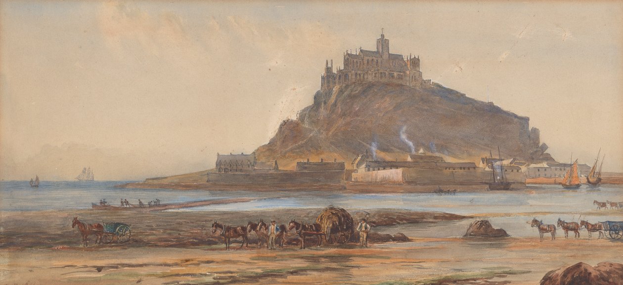 Mont Saint Michel av Charles Reginald Aston