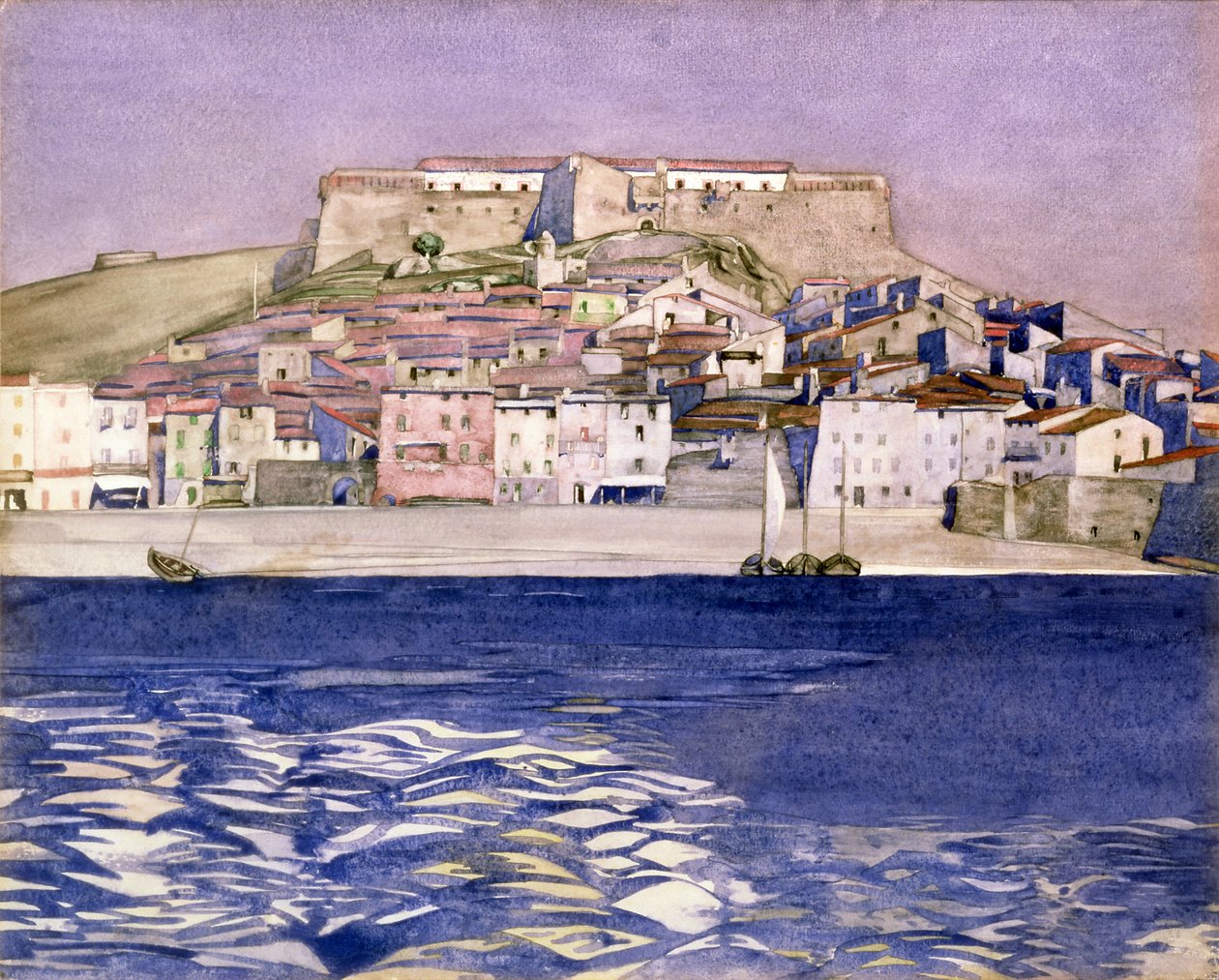 Collioure av Charles Rennie Mackintosh