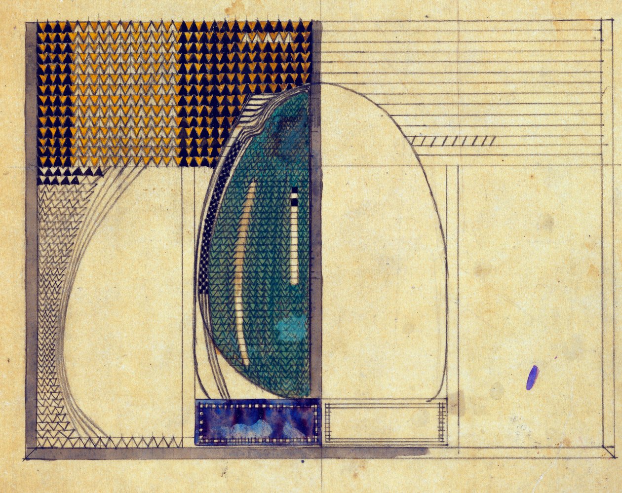 Design for W.J. Bassett-Lowke, 1916 av Charles Rennie Mackintosh