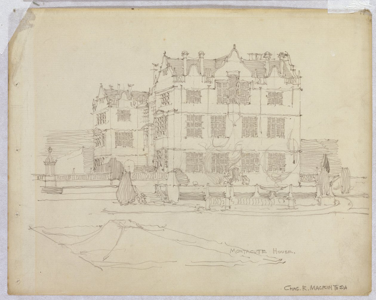 Montacute House, Somerset av Charles Rennie Mackintosh
