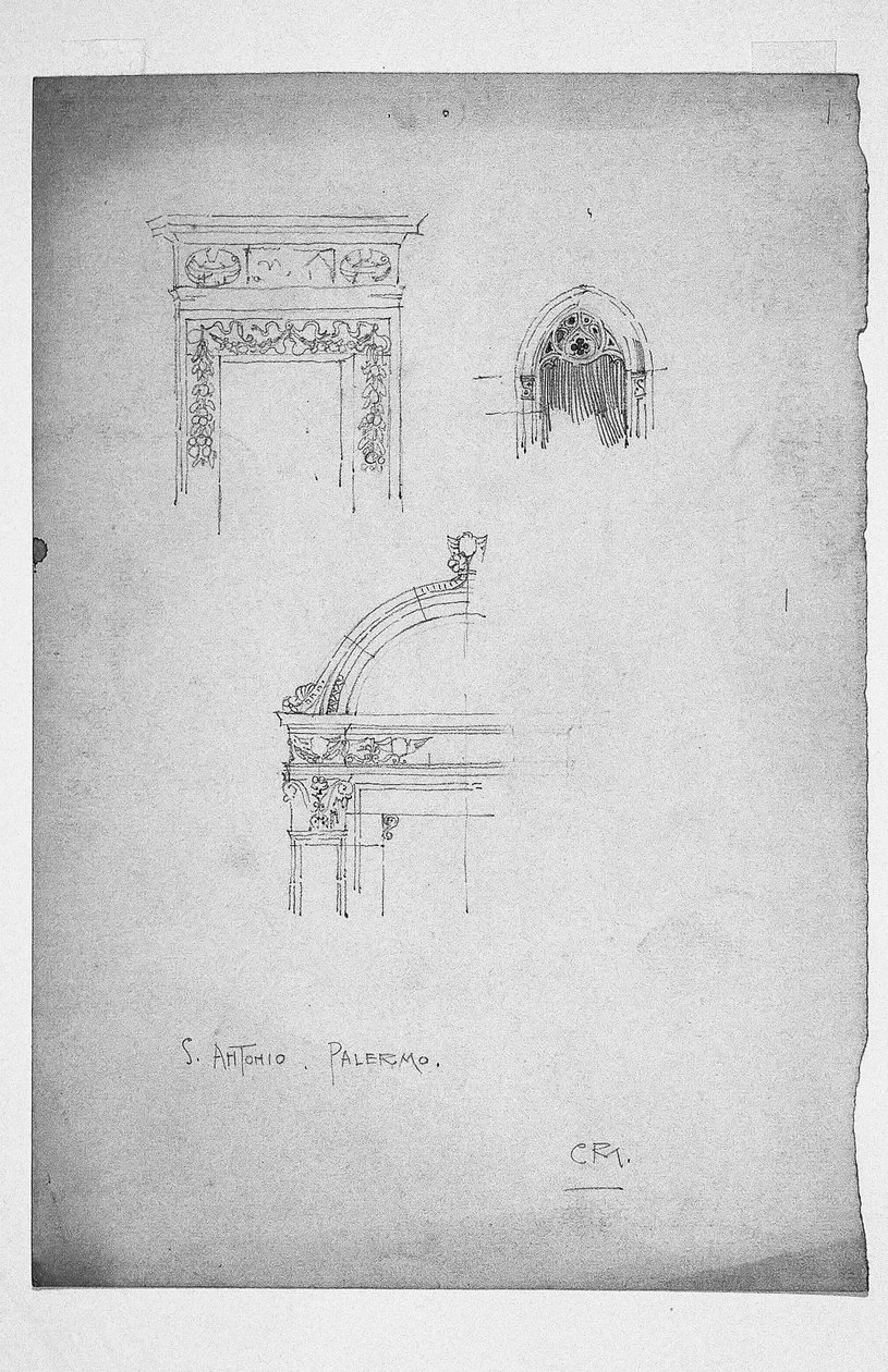 San Antonio, Palermo av Charles Rennie Mackintosh