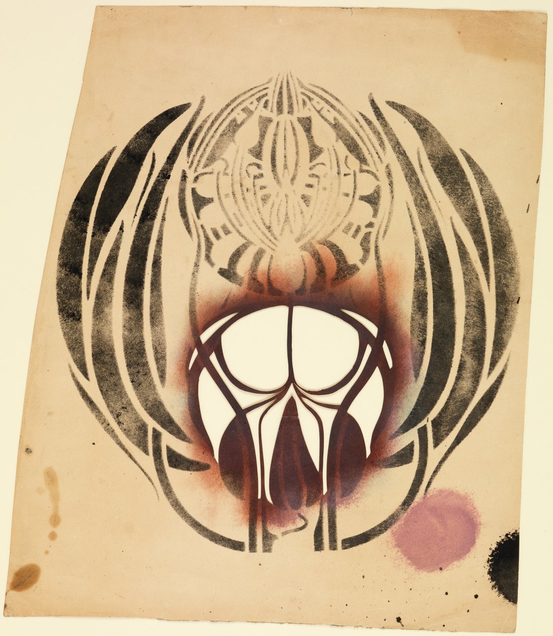 Sjablong av Charles Rennie Mackintosh