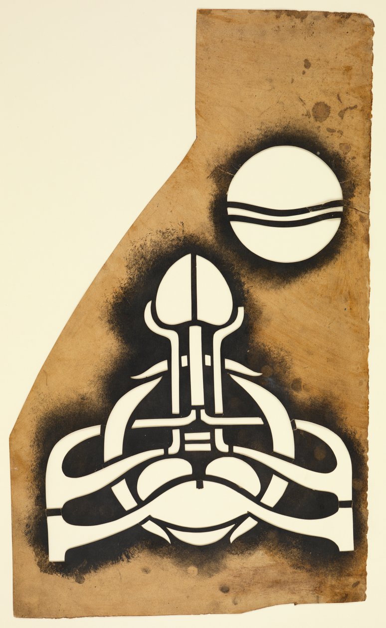 Sjablong av Charles Rennie Mackintosh