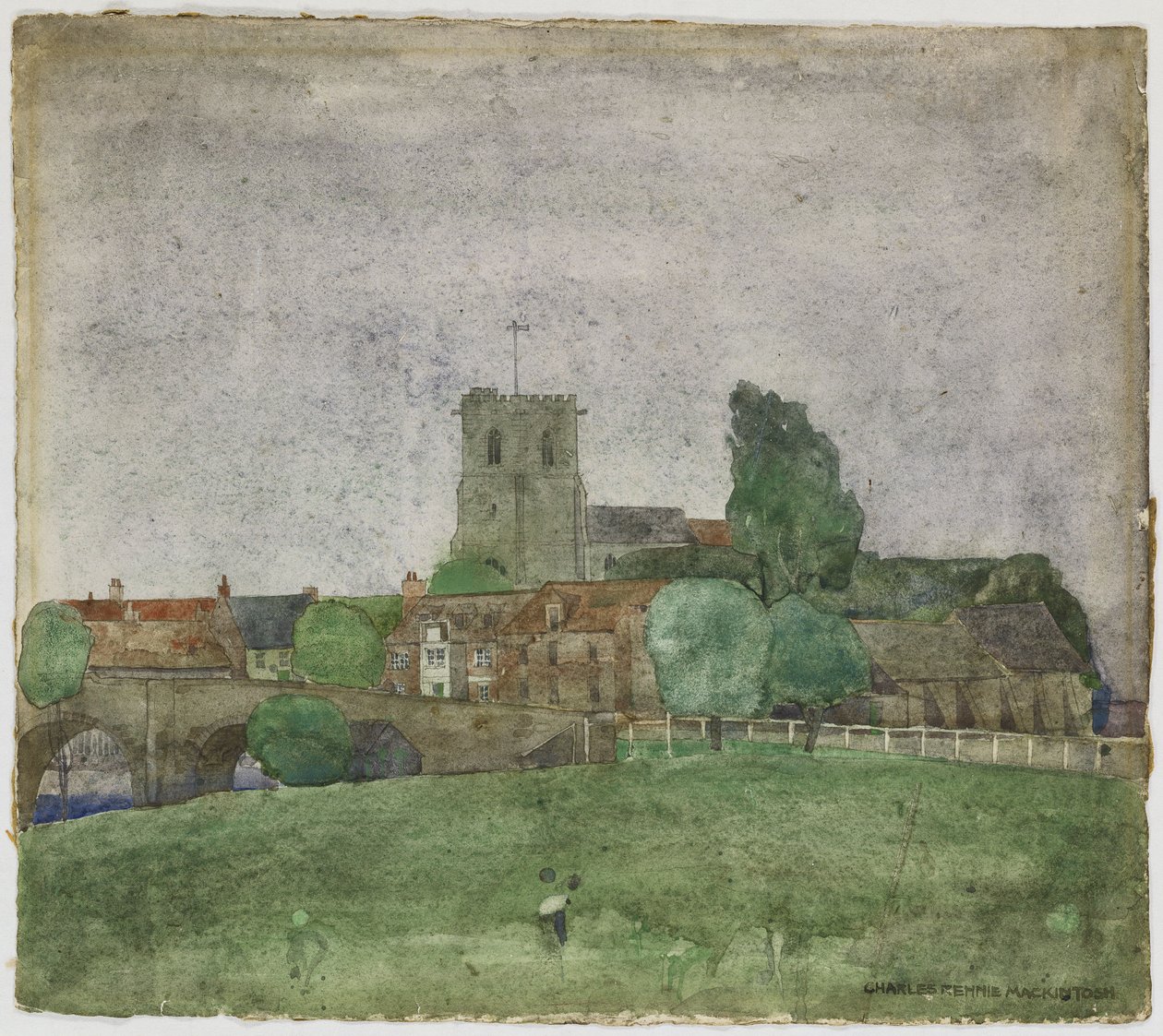 Wareham, Dorset, 1895 av Charles Rennie Mackintosh
